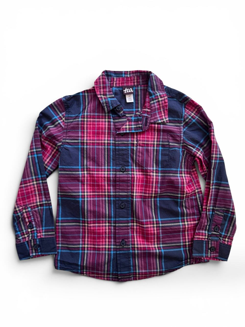 Tea Collection plaid shirt
